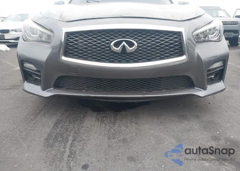 2015 Infiniti Q50 Premium from USA, damaged, VIN JN1BV7APXFM344082